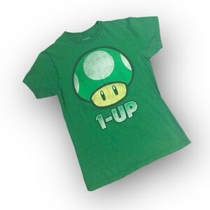 Gen X Super Mario Bros Mushroom 1Up Get A Life Vintage 80s Collector Edition Tee